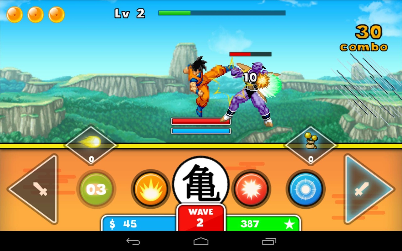 Goku Saiyan Warrior 1.1.1 APK for Android Screenshot 4