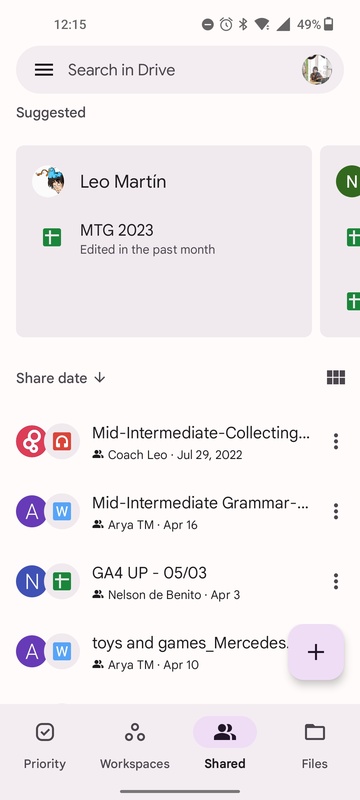 Google Drive 2.23.151.0.all.alldpi APK for Android Screenshot 2