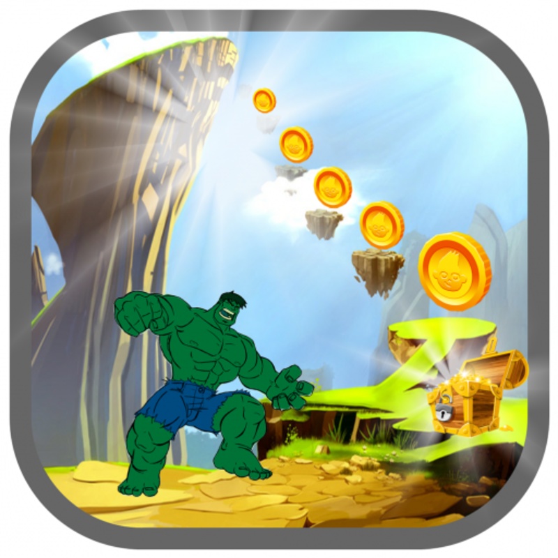 Green Giant Strong Running Free 1.0 APK for Android Screenshot 1