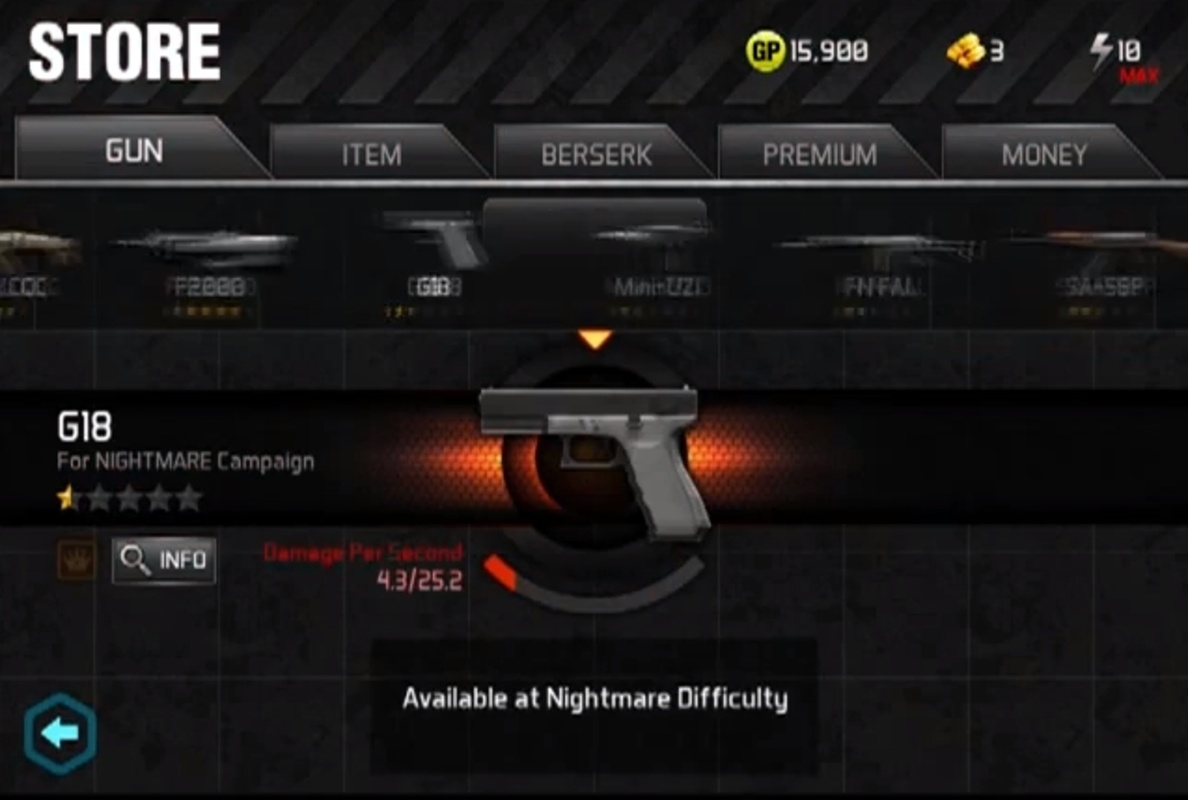 Gun Zombie 2 2.0.0 APK feature