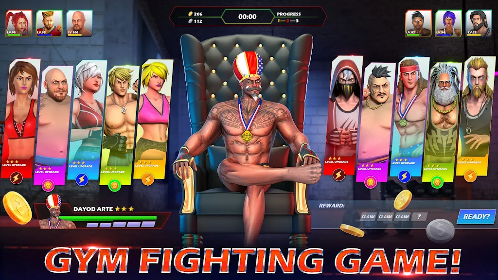 Gym Fighting 1.13.9 APK feature