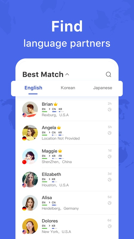 HelloTalk 5.2.28 APK for Android Screenshot 3