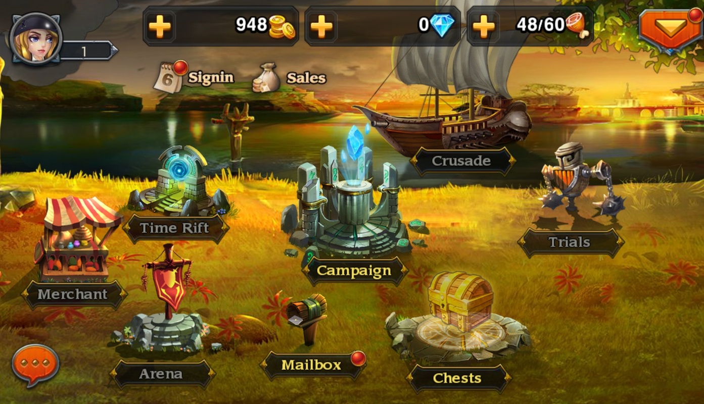 Heroes Charge 2.1.383 APK feature
