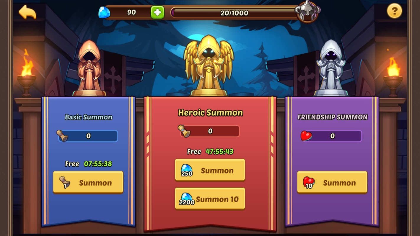Idle Heroes 1.31.0.p2 APK for Android Screenshot 8