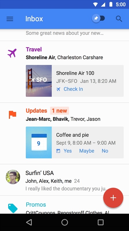 Inbox by Gmail 1.78.217178463.release APK for Android Screenshot 2