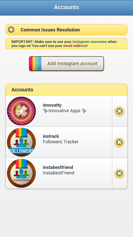 InstaFollow for Instagram 2.2.5 APK feature
