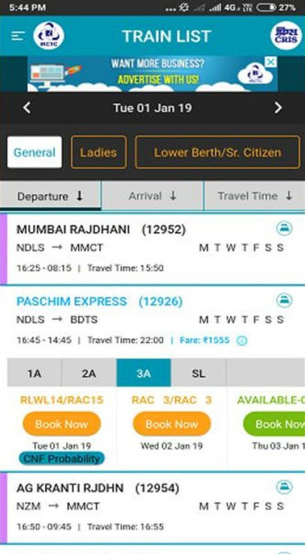IRCTC Rail Connect 4.2.3 APK for Android Screenshot 2