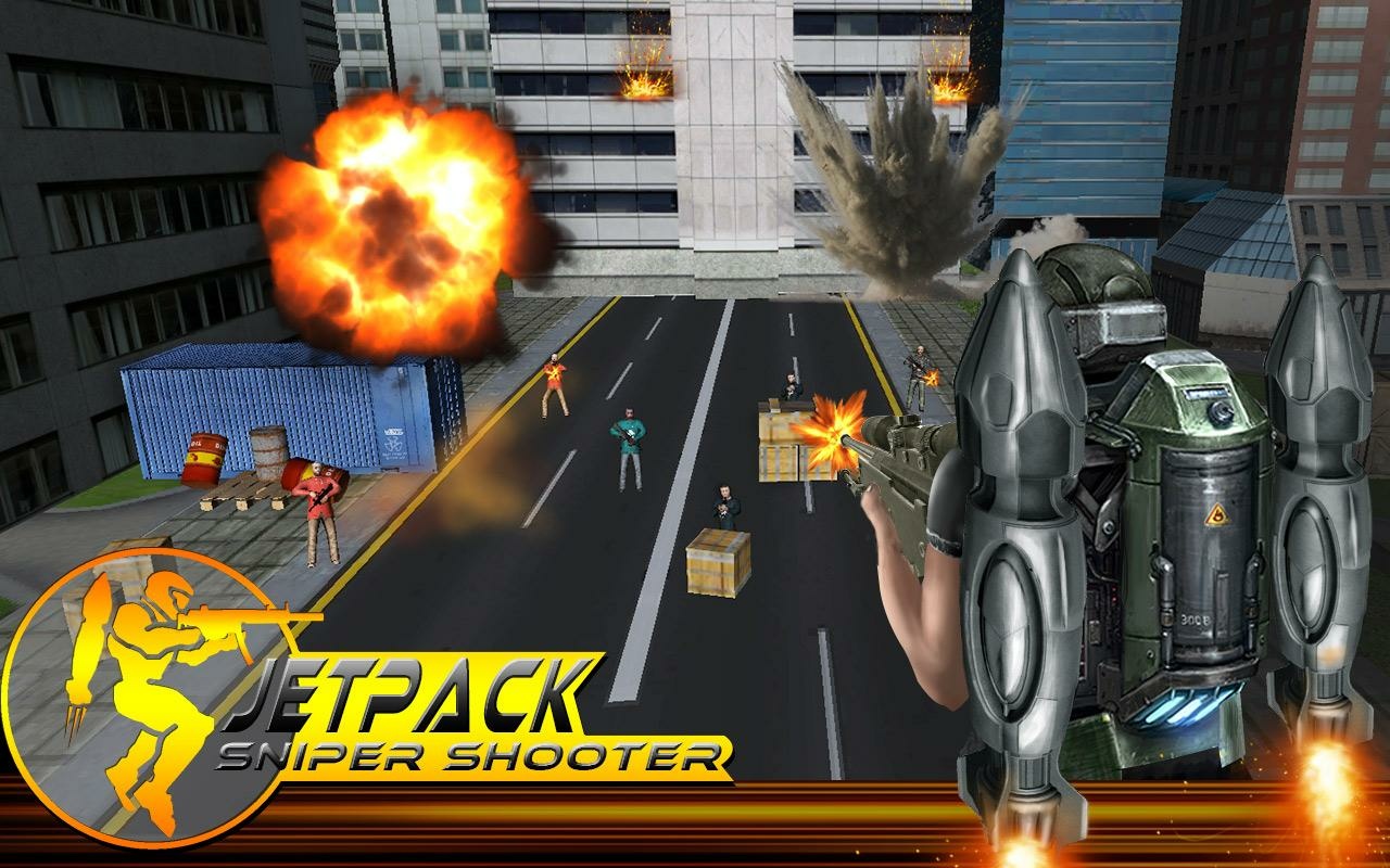 Jetpack Sniper Shooter 1.0 APK feature