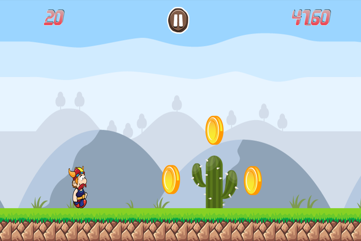 Jungle Adventure World Run 1.0 APK for Android Screenshot 2