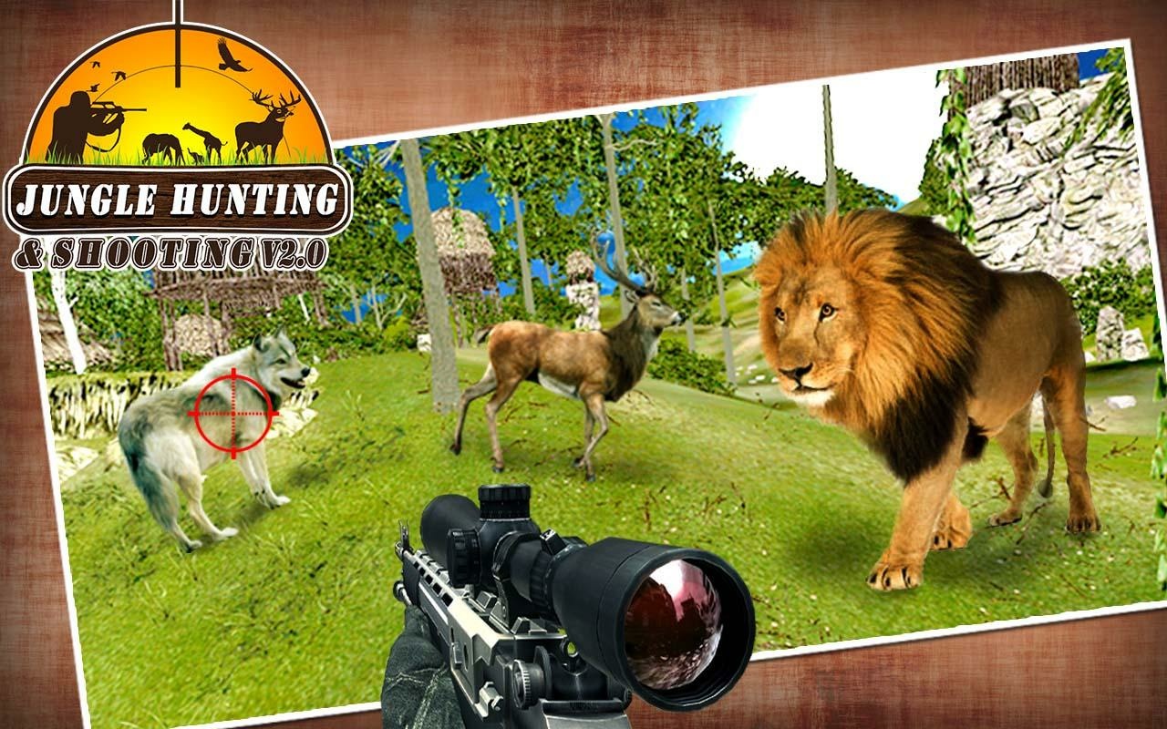 Jungle Hunting _ Shooting V2 3.4 APK for Android Screenshot 1