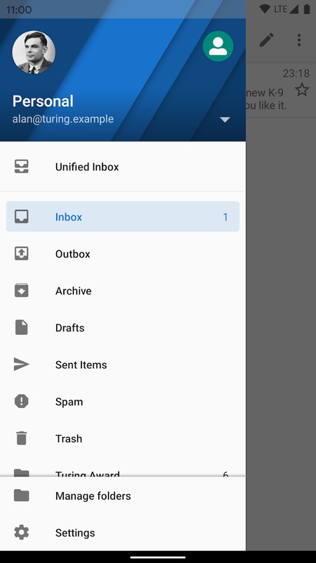 K-9 Mail 6.600 APK for Android Screenshot 1