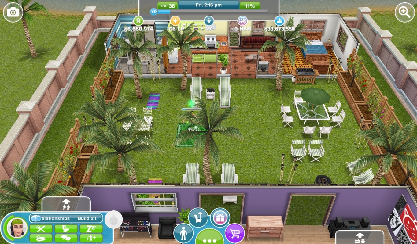The Sims Freeplay 5.75.1 APK feature