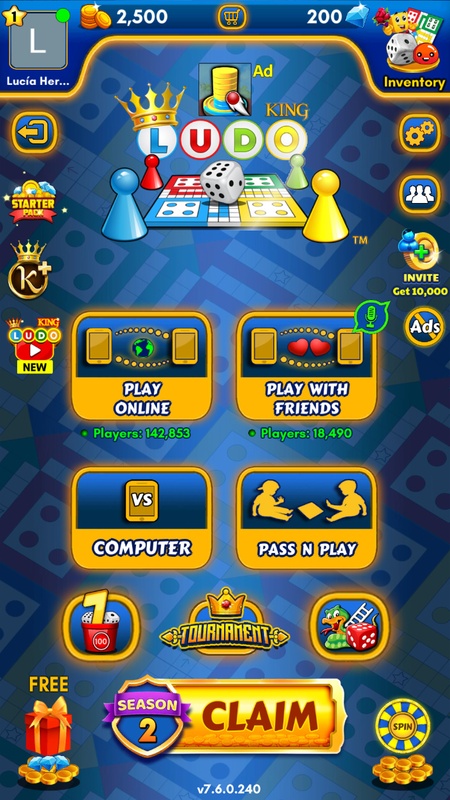 Ludo King 7.8.0.248 APK for Android Screenshot 1