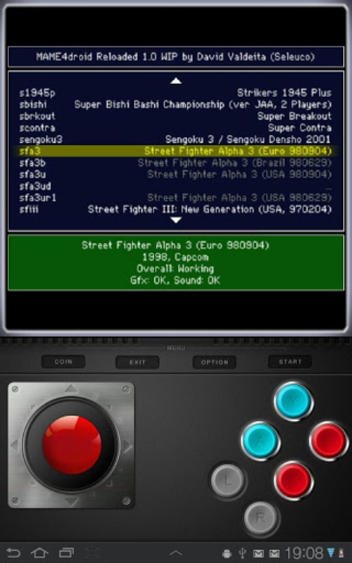 MAME4droid Reloaded 1.15.6 APK for Android Screenshot 1