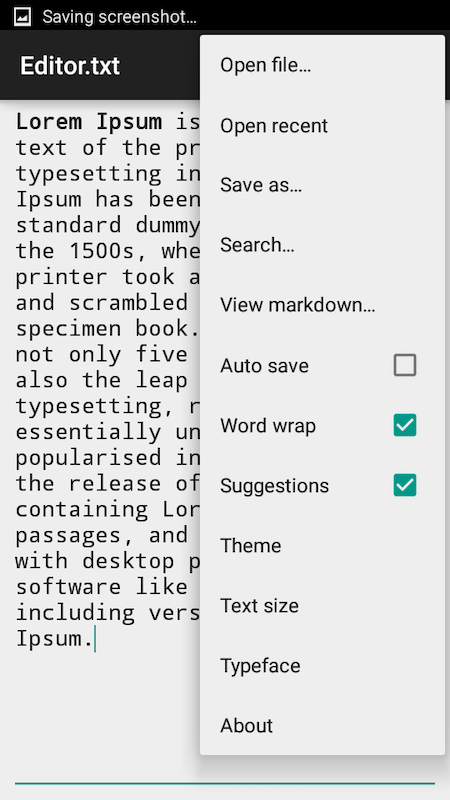 Max Text Editor 1.6.8 APK for Android Screenshot 4