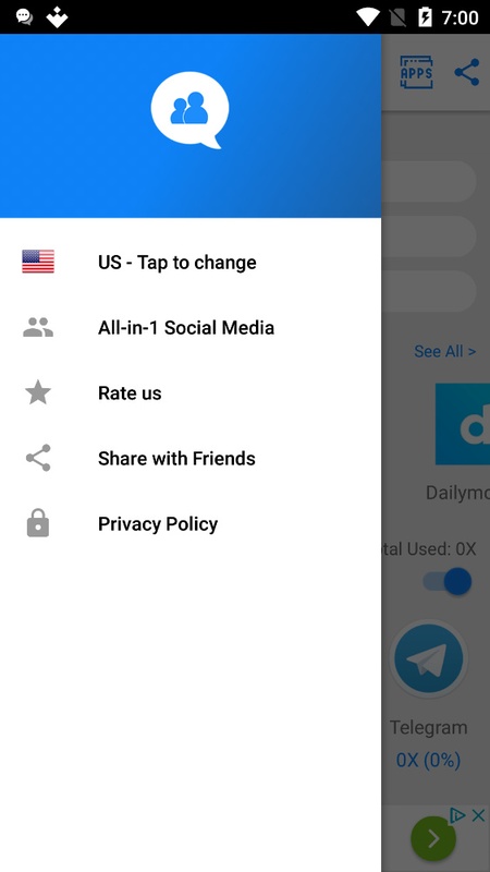 Messenger Pro Lite for Messages 2.2.4 APK for Android Screenshot 2
