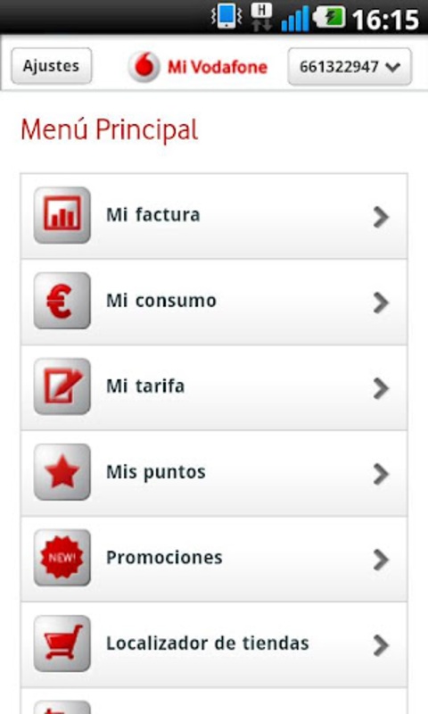 Mi Vodafone 6.53.0 APK feature