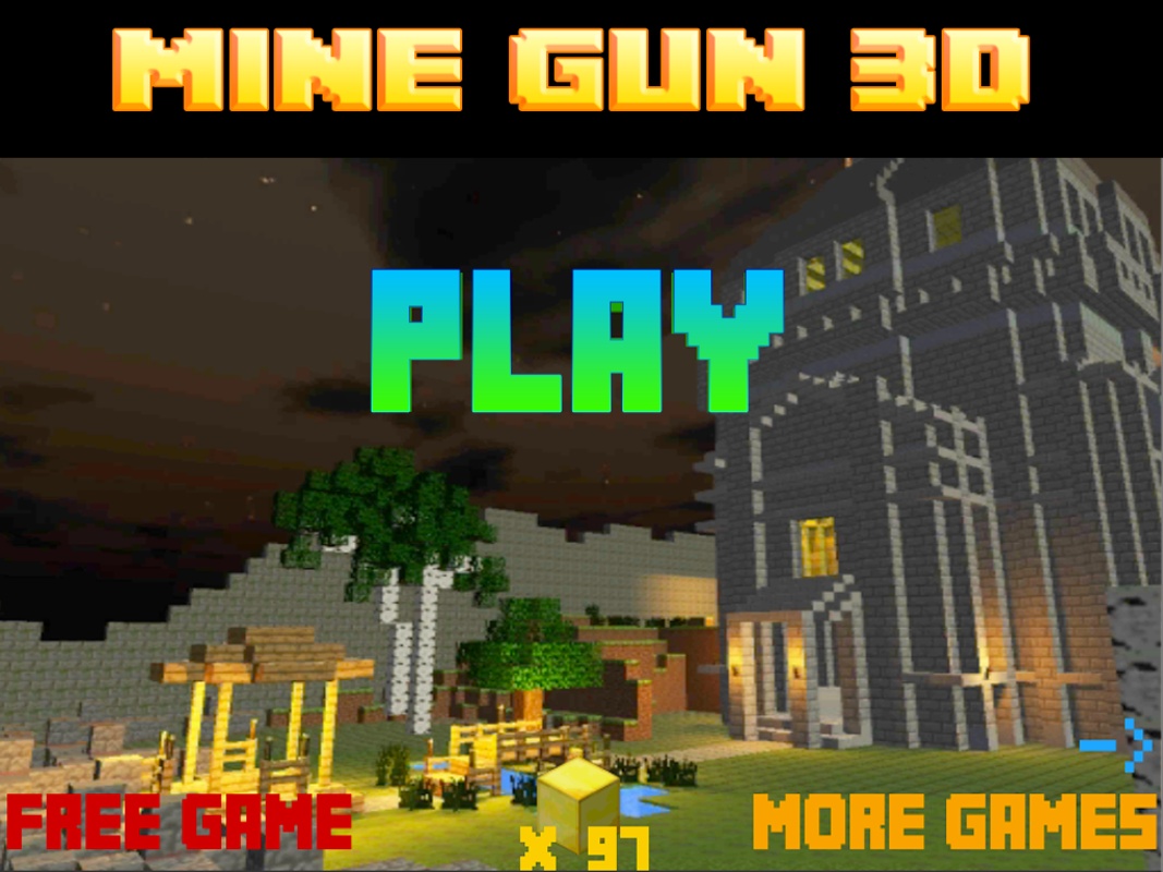 Mine Gun 3d – Cube FPS C18b APK for Android Screenshot 12