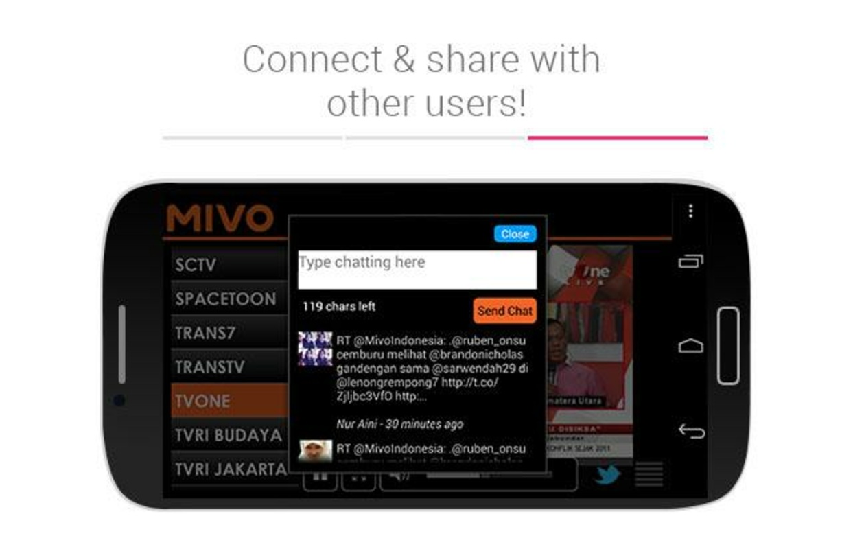 Mivo 3.26.23 APK feature