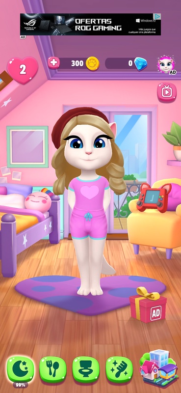 My Talking Angela 2 2.1.0.20086 APK for Android Screenshot 1