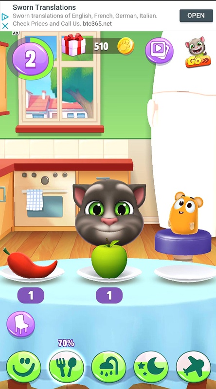 My Talking Tom 2 3.8.1.3675 APK for Android Screenshot 6