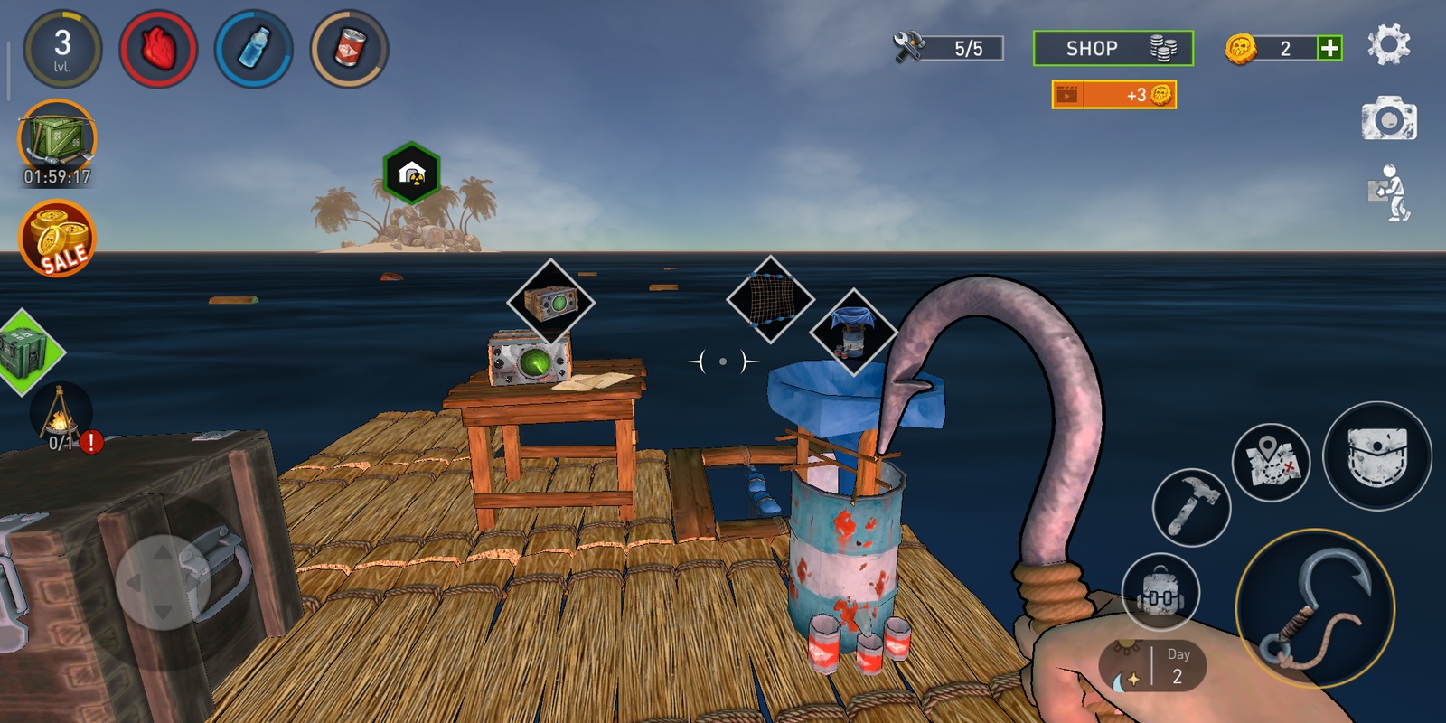 Ocean Nomad 1.214.3 APK for Android Screenshot 2