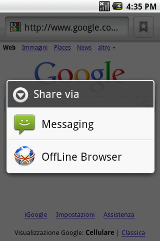 OffLine Browser vAndroid APK feature