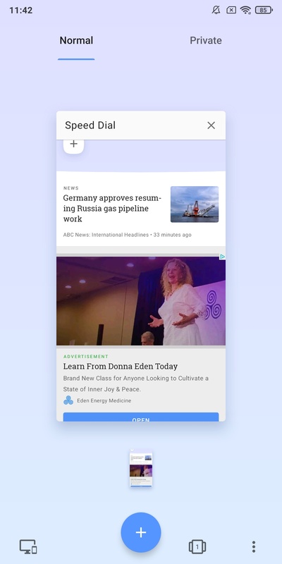 Opera Browser 74.1.3922.71269 APK for Android Screenshot 6