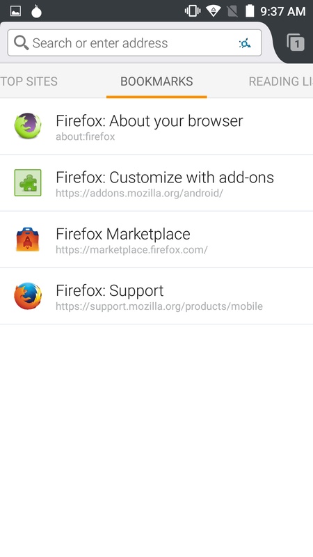 Orfox: Tor Browser Orfox-Final-RIP APK for Android Screenshot 3