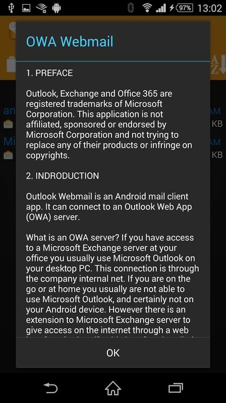 OWA Webmail 2020.03.06 APK feature