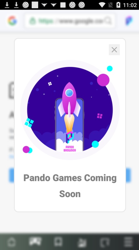 Pando Browser 2.0.25 APK for Android Screenshot 1