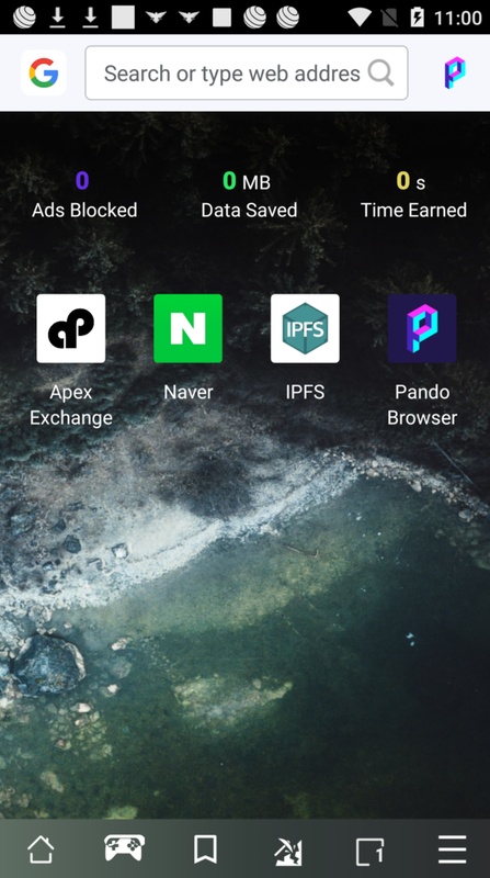 Pando Browser 2.0.25 APK for Android Screenshot 2