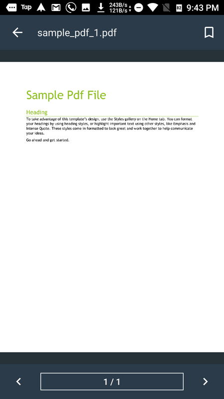 PDF Reader Plus 5.0 APK for Android Screenshot 1
