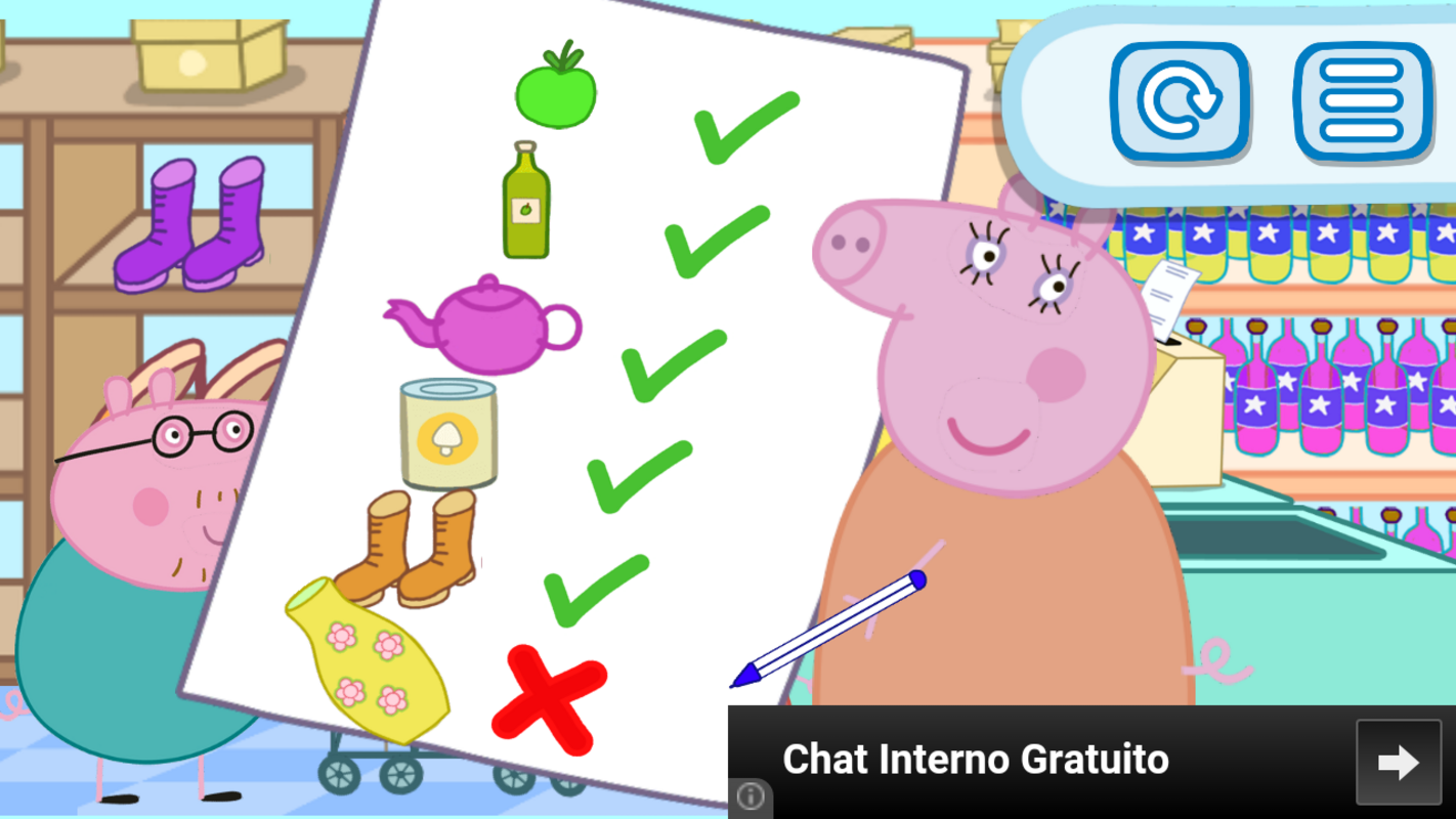 Peppa in the Supermarket 1.0.10 APK for Android Screenshot 1