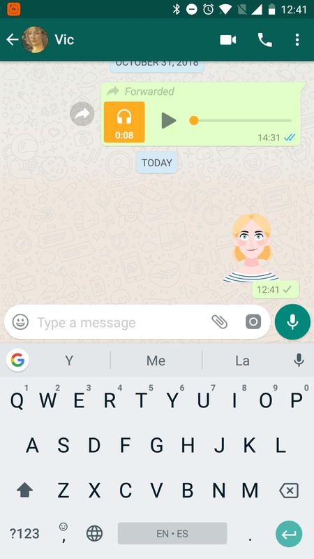 Personal stickers for WhatsApp 1.26 APK feature