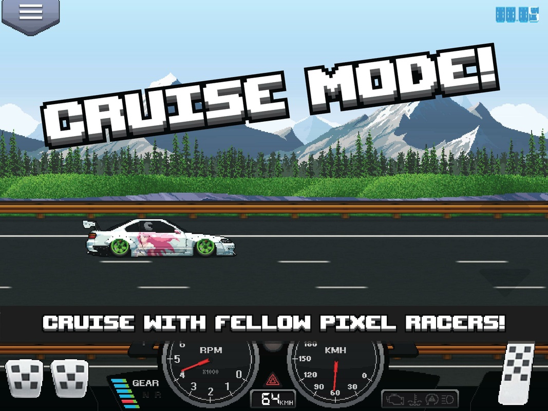 Pixel Car Racer 1.2.3 APK for Android Screenshot 2