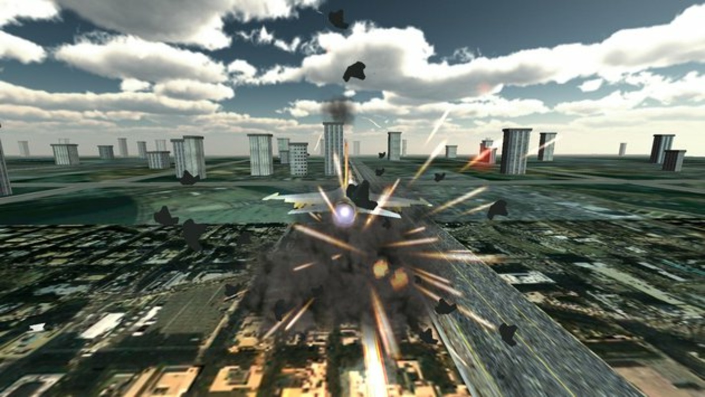 Jet Plane Fighter City 3D 1.0 APK for Android Screenshot 1