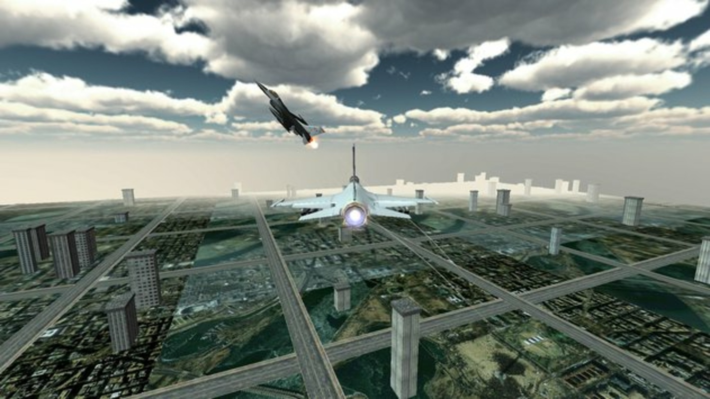 Jet Plane Fighter City 3D 1.0 APK for Android Screenshot 2