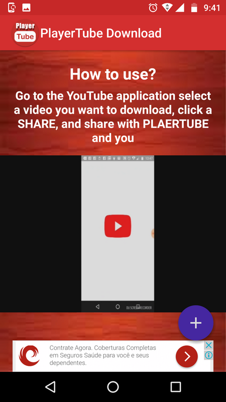 PlayerTube Download 1.1.0 APK for Android Screenshot 1