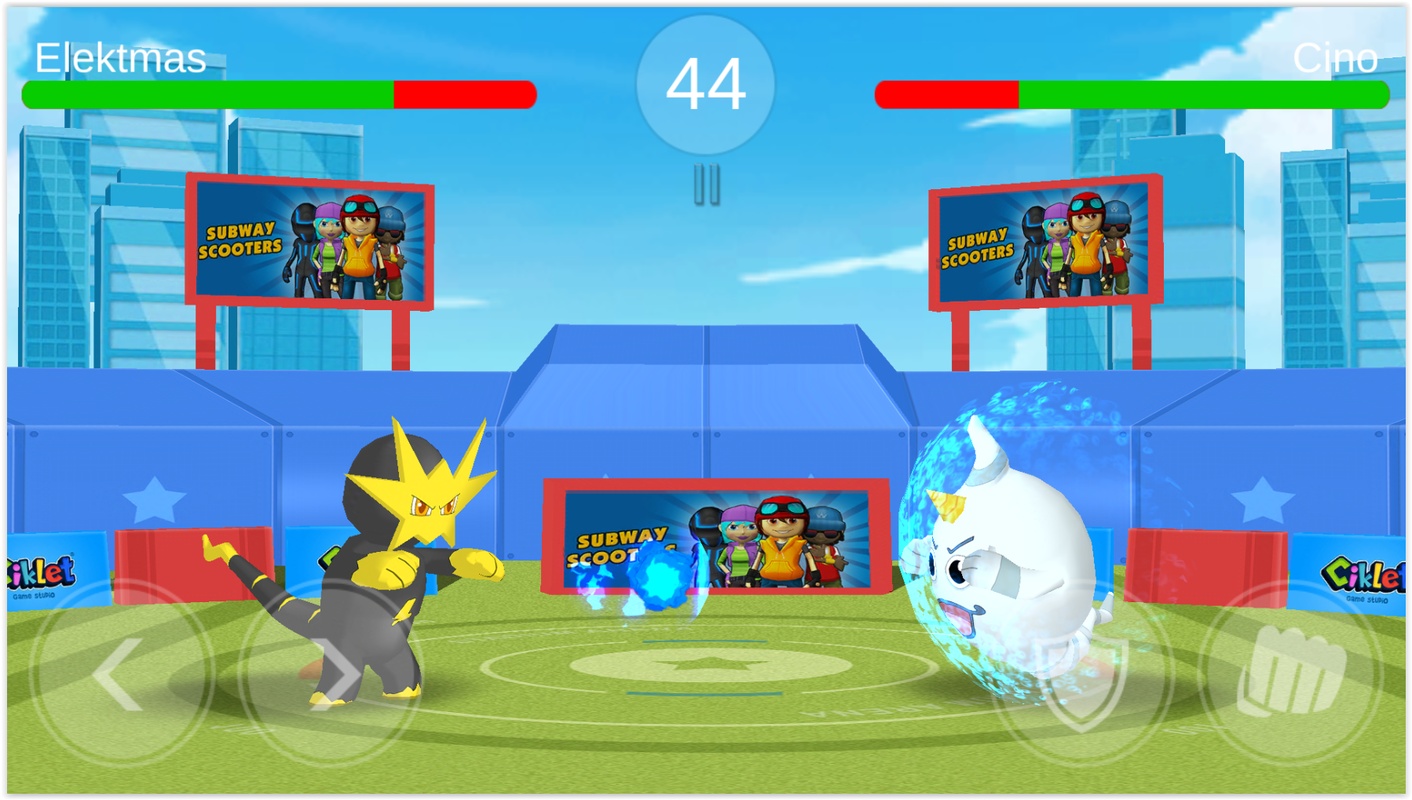 Poke Go Fight 4.0.1 APK for Android Screenshot 1