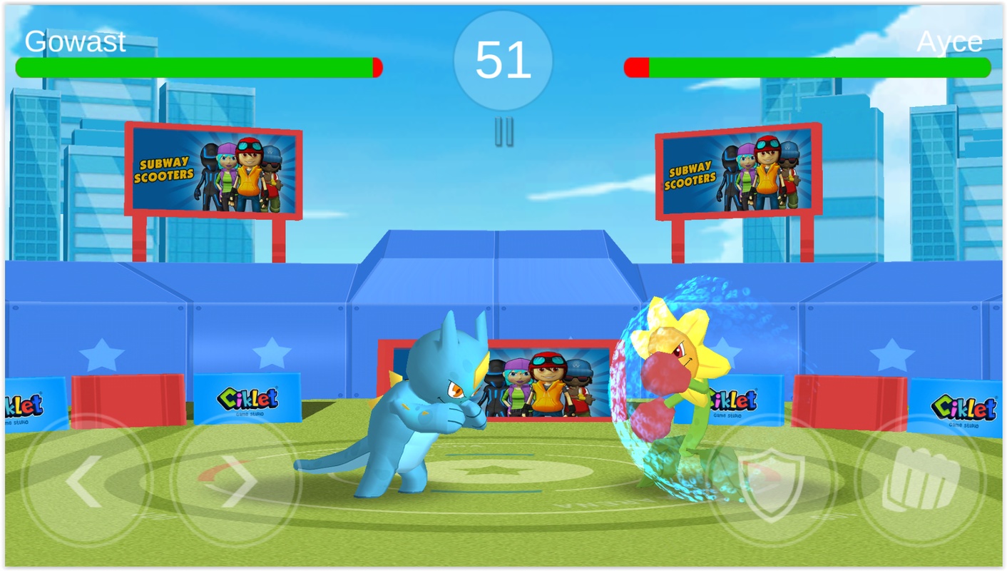 Poke Go Fight 4.0.1 APK for Android Screenshot 2