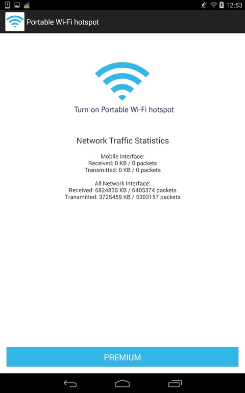 Portable Wi-Fi hotspot 1.5.2.4-24 APK for Android Screenshot 1