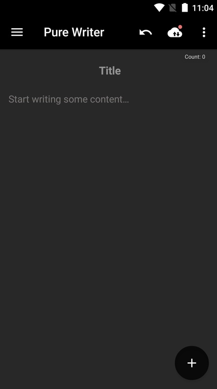 Pure Writer 22.8.6 APK for Android Screenshot 1