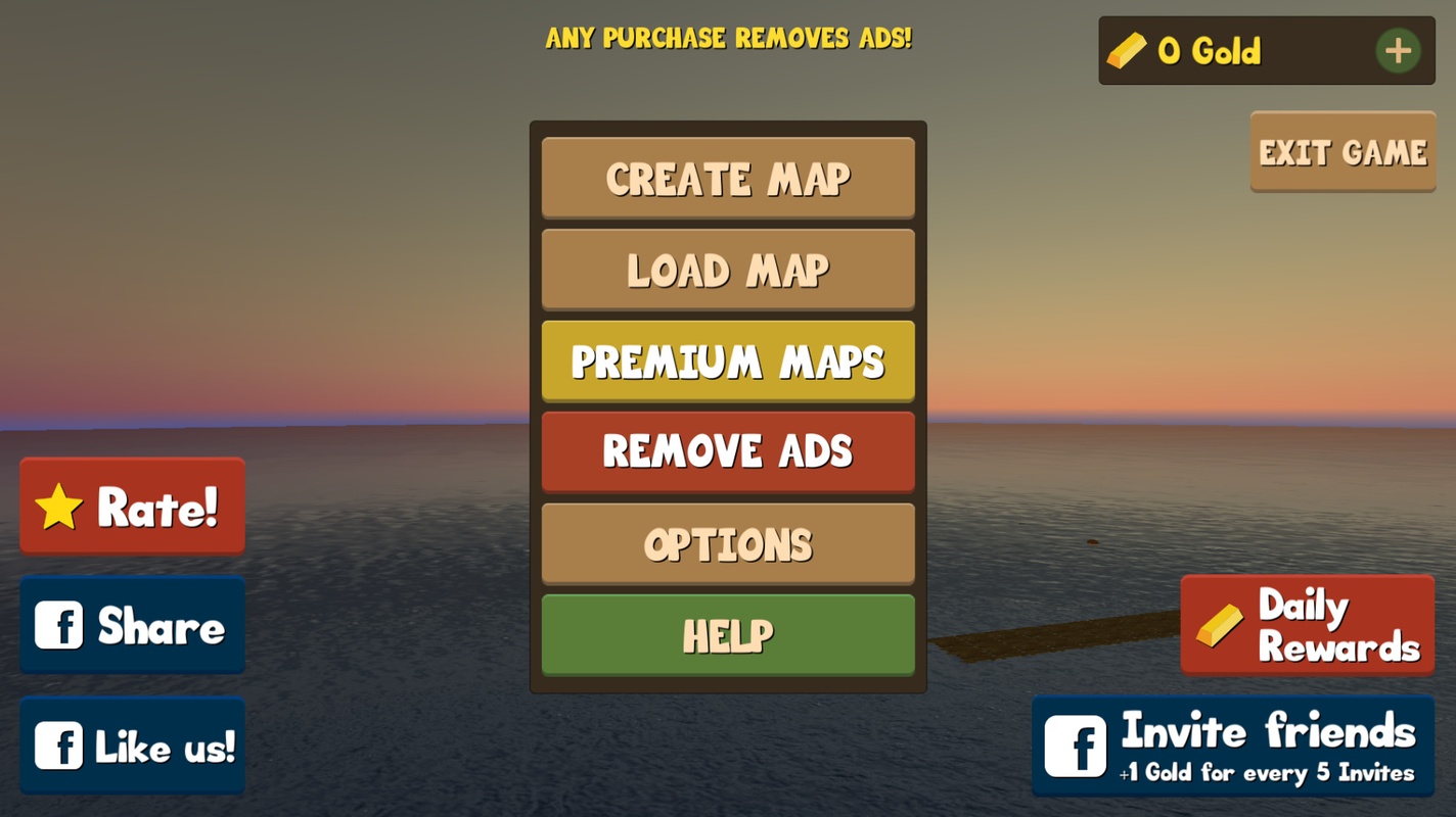 Raft Survival Simulator 1.6.1 APK for Android Screenshot 1