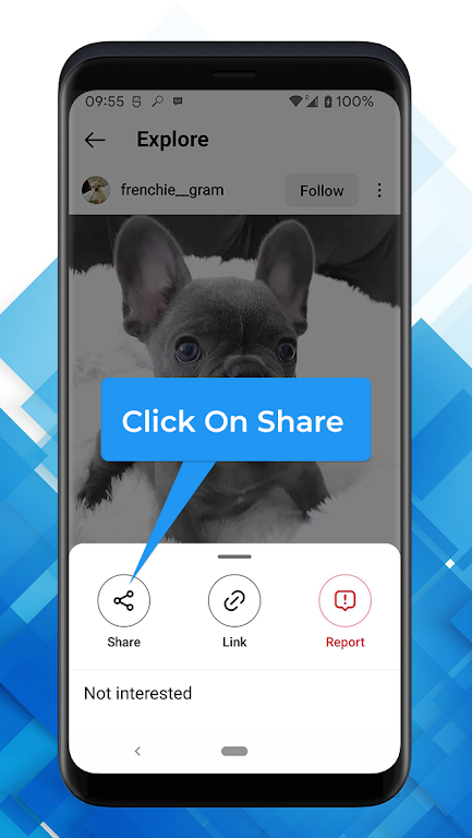 Repost for Instagram 15.36 APK for Android Screenshot 2