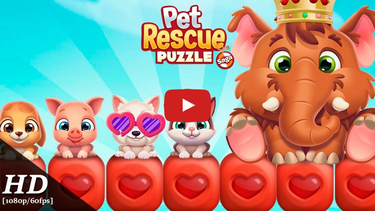 Pet Rescue Puzzle Saga 1.10.5 APK for Android Screenshot 1