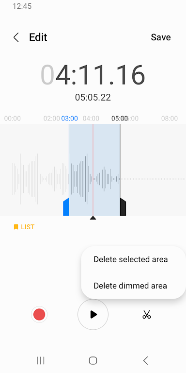 Samsung Voice Recorder 21.4.50.27 APK for Android Screenshot 6