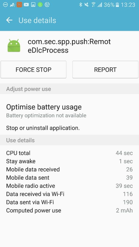 Samsung Push Service 3.4.05.0 APK for Android Screenshot 1
