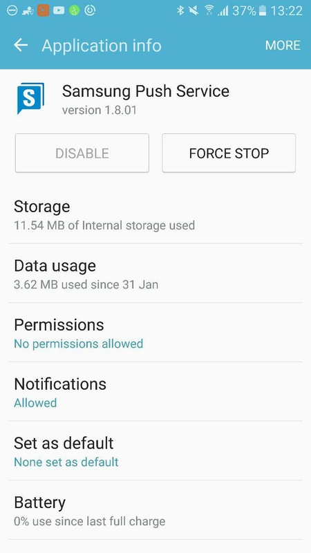 Samsung Push Service 3.4.05.0 APK for Android Screenshot 2