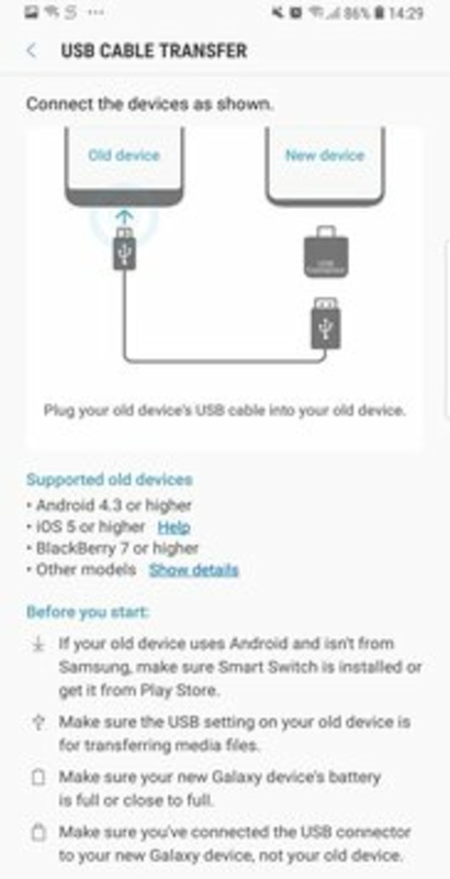 Samsung Smart Switch Mobile 9.5.03.0 APK for Android Screenshot 2